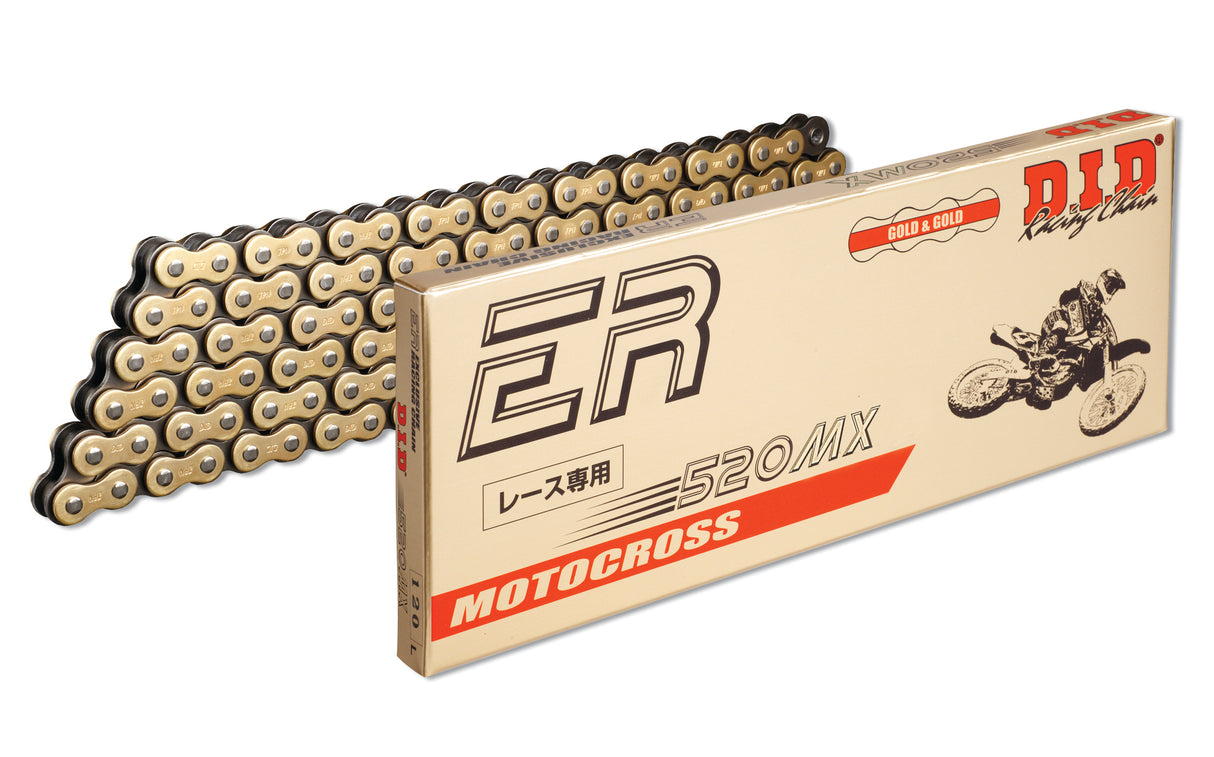 520MX Gold and Black 100L Chain